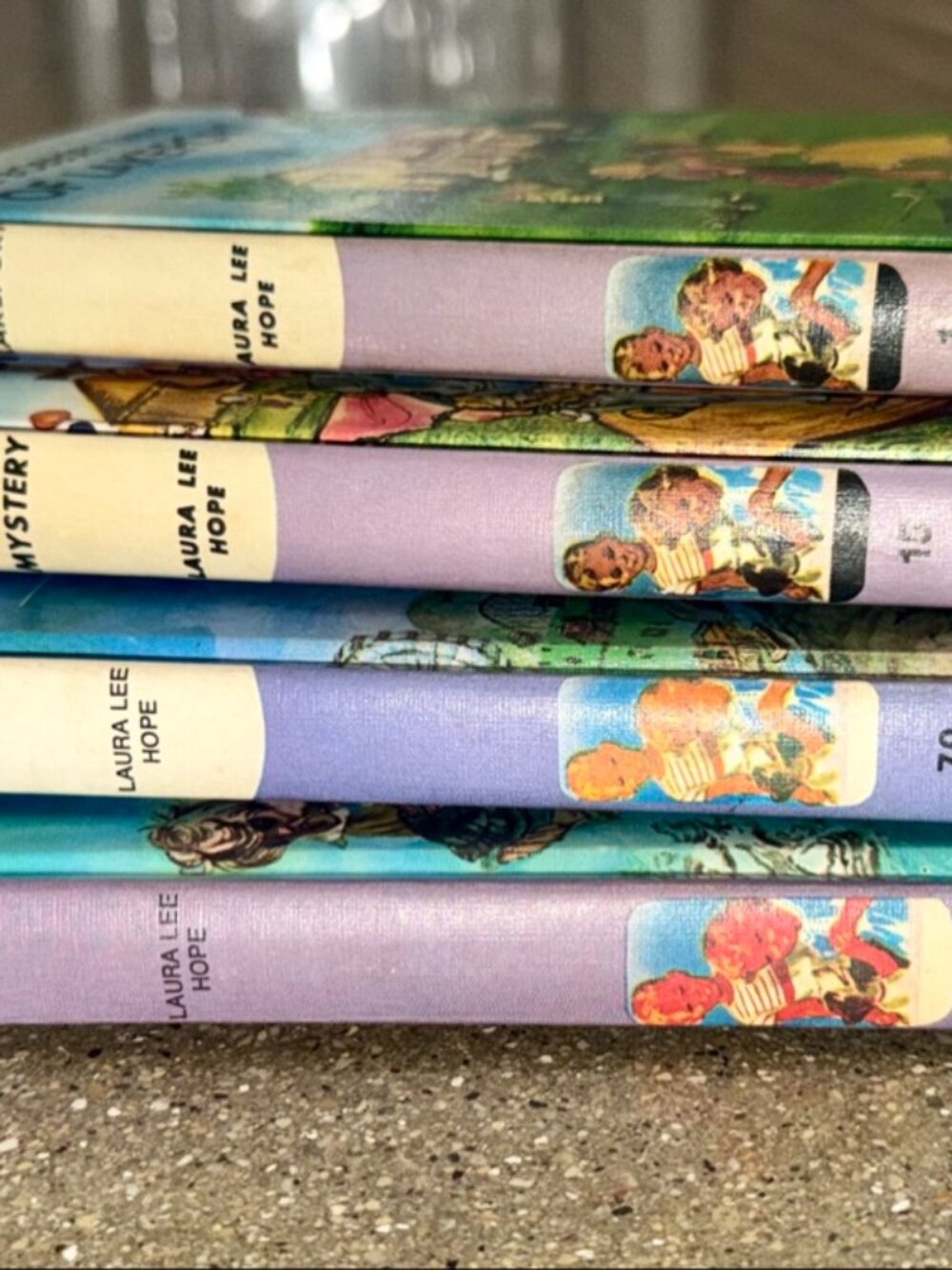 Bobbsey Twins Book Lot of 4 Vintage Hardcover Laura Lee Hope Grosset Dunlap